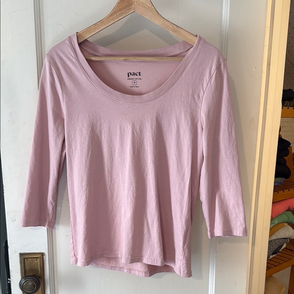 Pact Tops - Pact Women's Pink Top